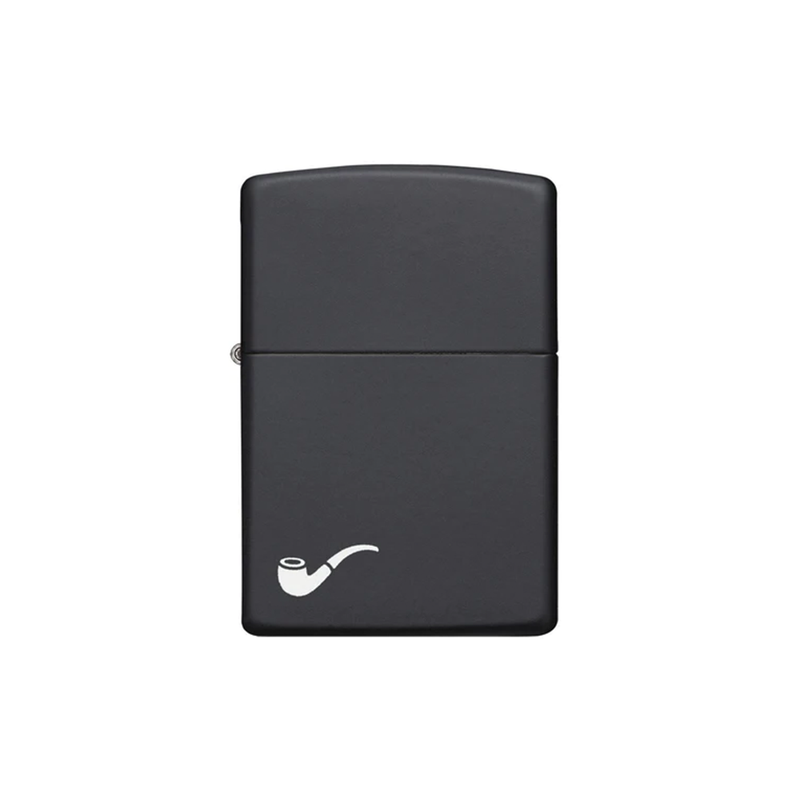 O Zippo 218PL Black Matte Pipe LT