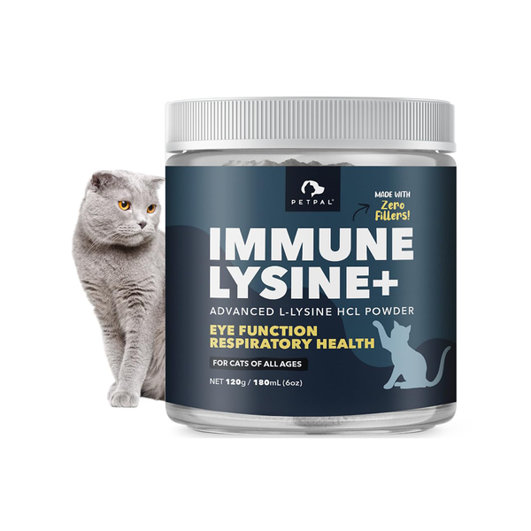 O PetPal | L-Lysine Immune and Respiratory Support Supplement for Cats