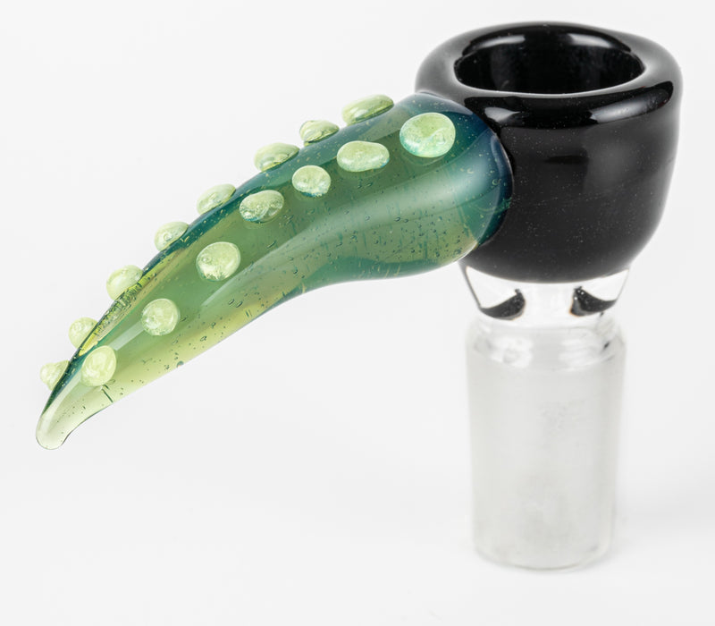 SC K010 14mm Octopus Tentacle bowl by Kent's Glass Canadian artist