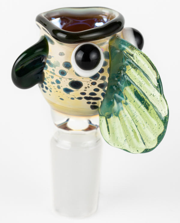 K011 14mm Fish Bowl by Kent's Glass Canadian artist