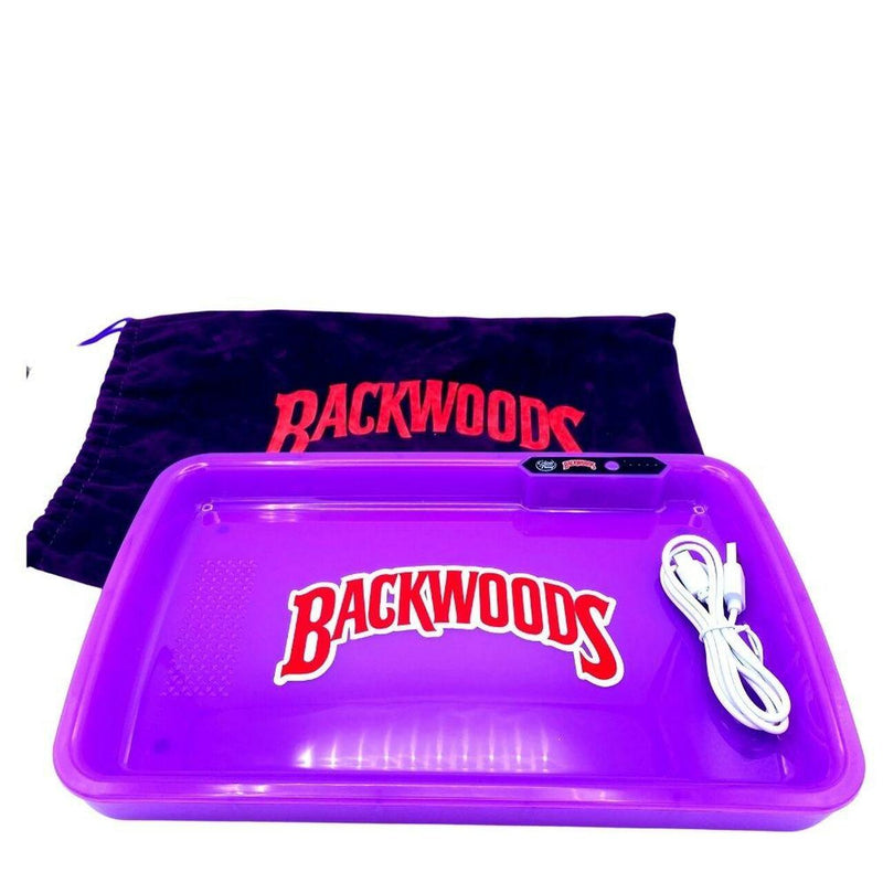 Backwoods Glowing LED Tray with Bluetooth Speaker