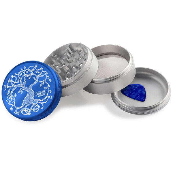 Beamer Tree of Life 4 Piece 63 mm Grinder with Guitar Pick