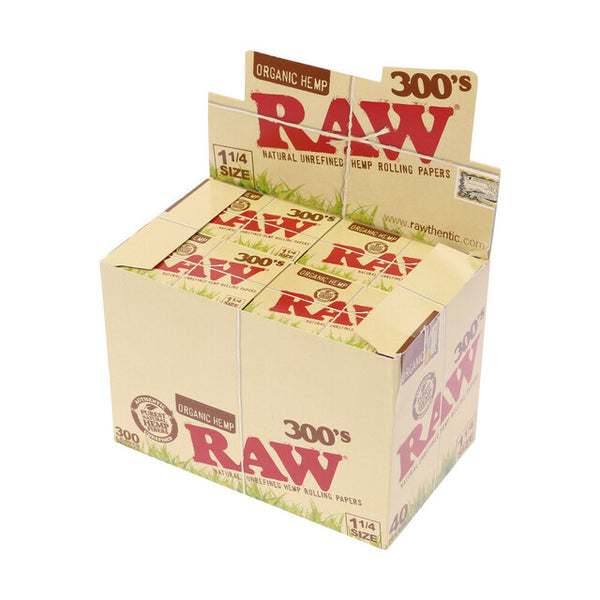 RAW Classic 300s 1 1/4 Rolling Papers 40ct
