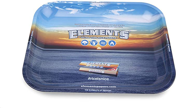 Elements Blue Rolling Tray