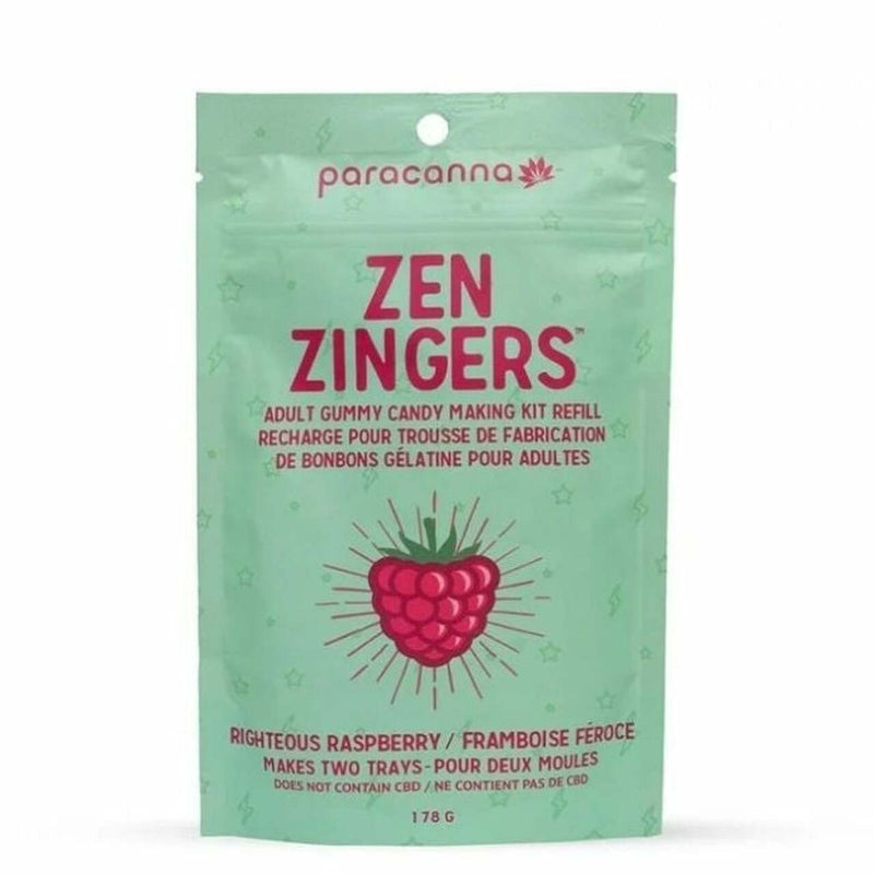 ZEN ZINGERS REFILL Paracanna Zen Zingers Cannabis Gummy Candy Making Refill