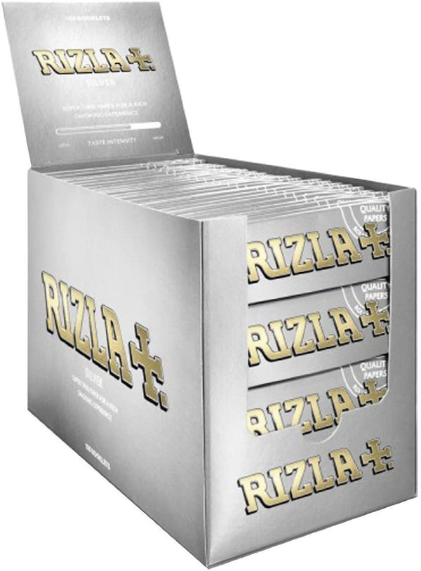 RIZLA SW P 100 Rizla+ Single Wide Rolling Papers - 100ct