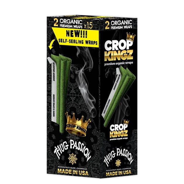 Crop Kingz Premium Organic Wraps - 15ct