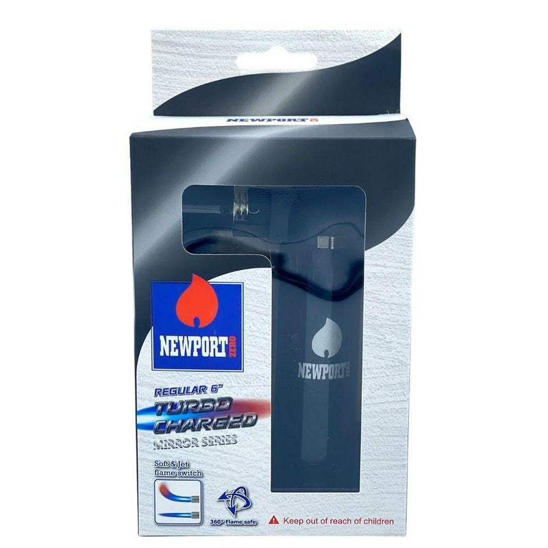 NEWPORT MIRROR SERIES Newport 6″ Torch Lighter - Mirror Series