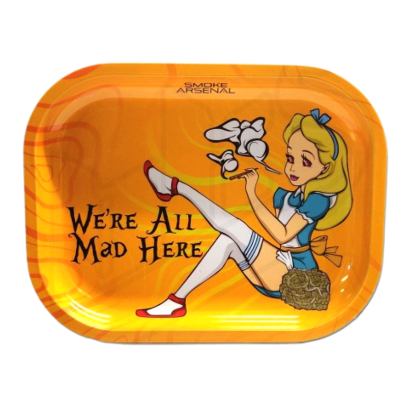 All Mad Metal Rolling Tray Small 7 x 5.5 Inch