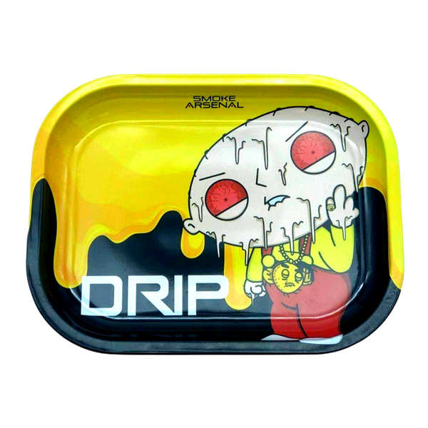 Drip Metal Rolling Tray Small 7 x 5.5 Inch