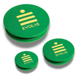 EVOLVE END CAPS Evolve Silicone End Caps - 3ct