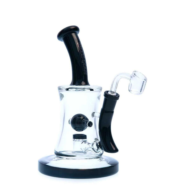H509 Hoss Glass 10" Hourglass Marble Rig