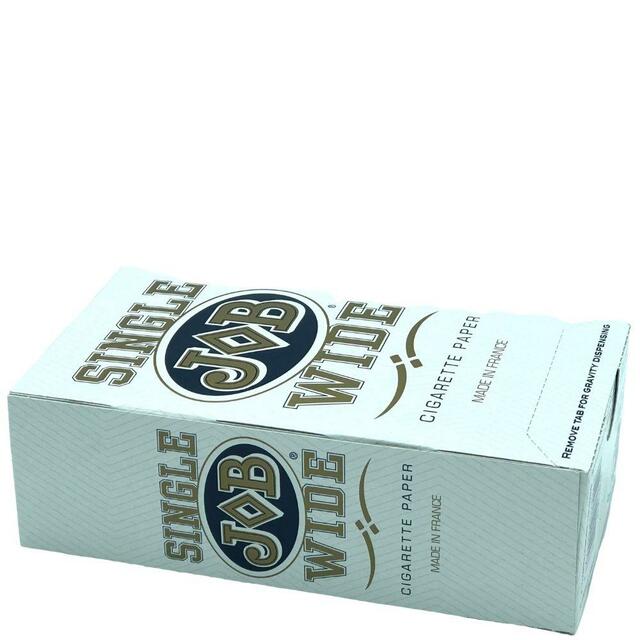 JOB White Single Wide Rolling Papers 24ct