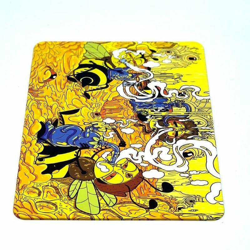 Buzzed Bee Dab Mat Silicone Dab Mat 10 x 8 Inch