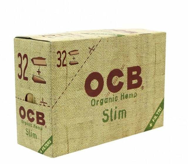 OCB Organic Slim Papers and Filters 32ct