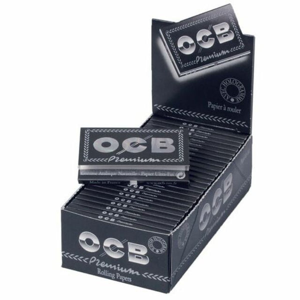 OCB Premium Double Single Wide Rolling Papers 25ct
