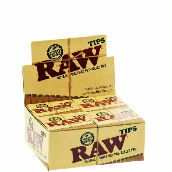 RAW Tips 20 RAW Classic Pre Rolled Tips 20ct