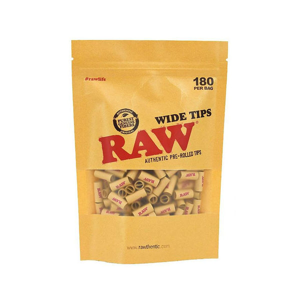 RAW Classic Pre Rolled Wide Tips 180 ct