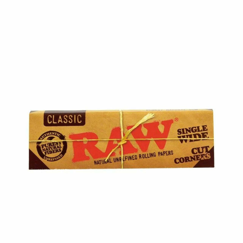 RAW Classic Single Wide Cut Corners 50ct