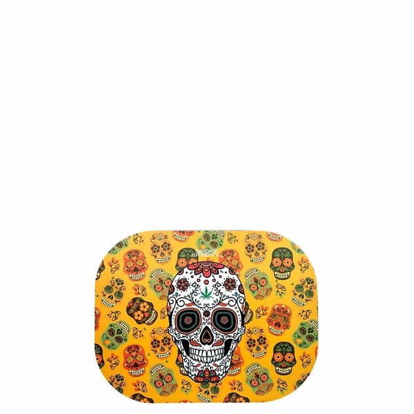 Sugar Skulls Magnetic Cover S Premium Magnetic Tray Cover Small 7 x 5.5 Inch
