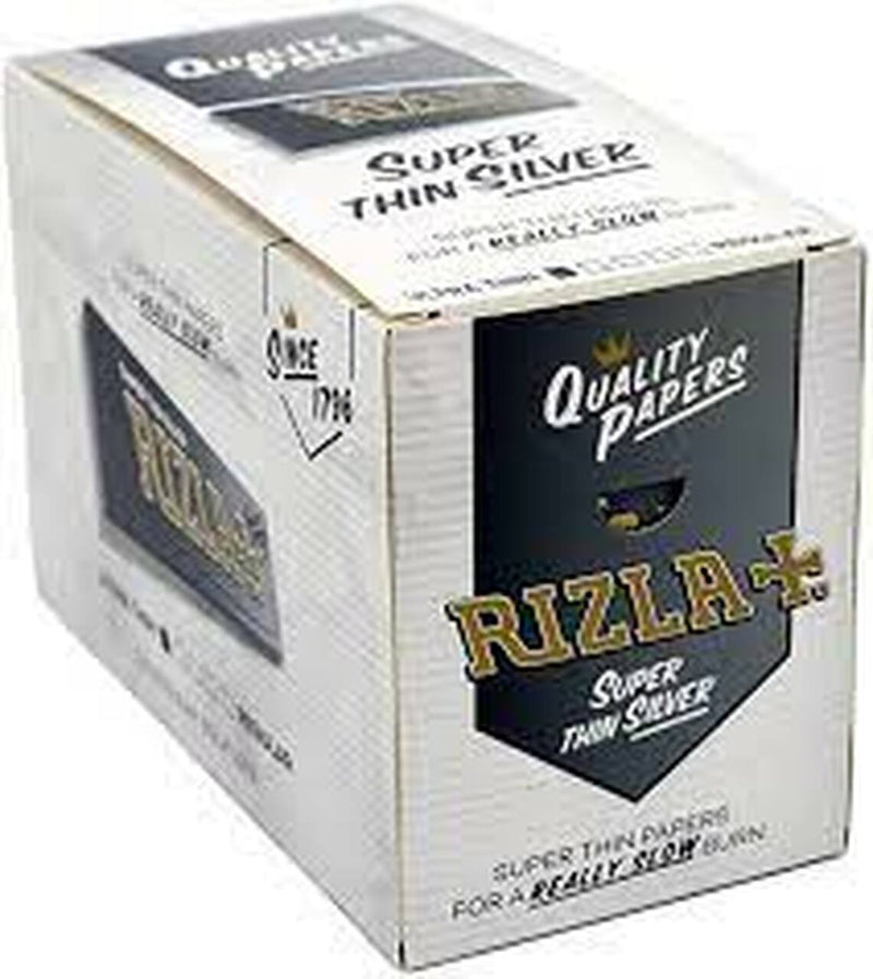 RIZLA THIN P 100 Rizla + Ultra Thin Regular Rolling Papers 100ct