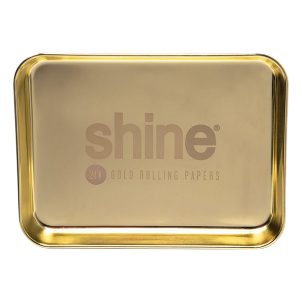 Shine 24K Gold Coloured Steel Rolling Tray