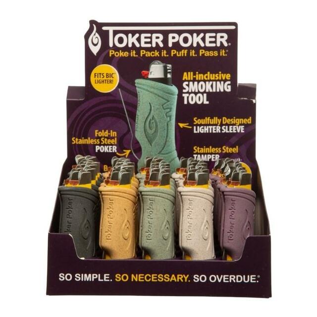Toker Poker Hemp Plastic with Bottle Opener - 25ct