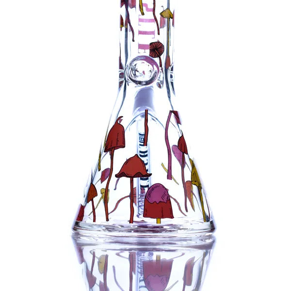 SC Castle Glassworks Shroomie 12 inch 9mm beaker