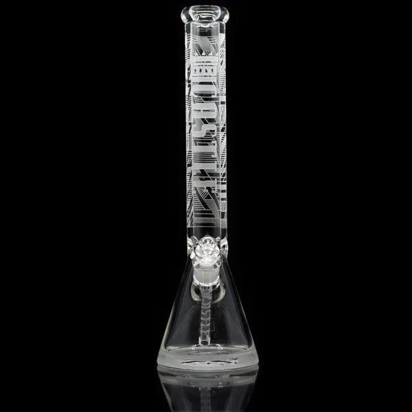 SC Castle Glassworks Lines 18 inch 9mm beaker