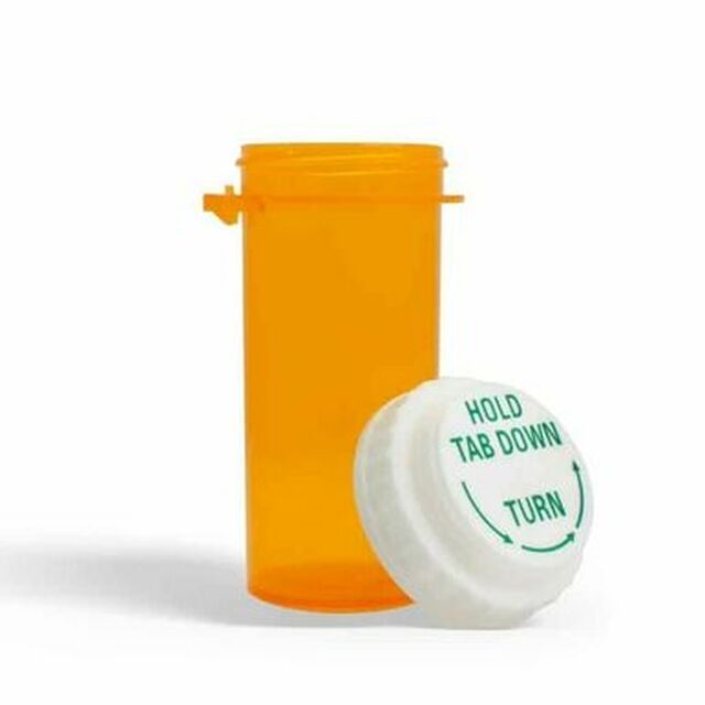 20 DR Vial with Child Resistant Cap 400ct