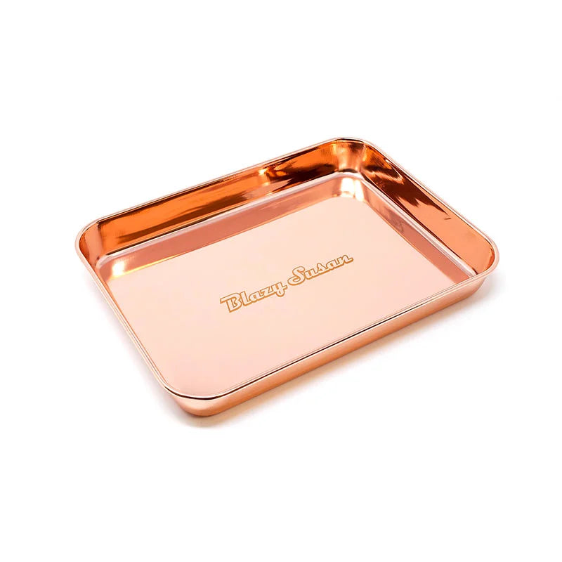 SC Blazy susan Steel Rolling Tray 2 colours available