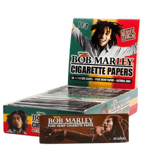 Bob Marley Hemp 1 1/4 Size Papers 25ct