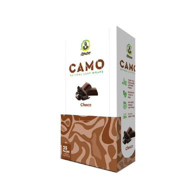 CAMO WRAPS 25 Camo Natural Leaf Wraps 25ct