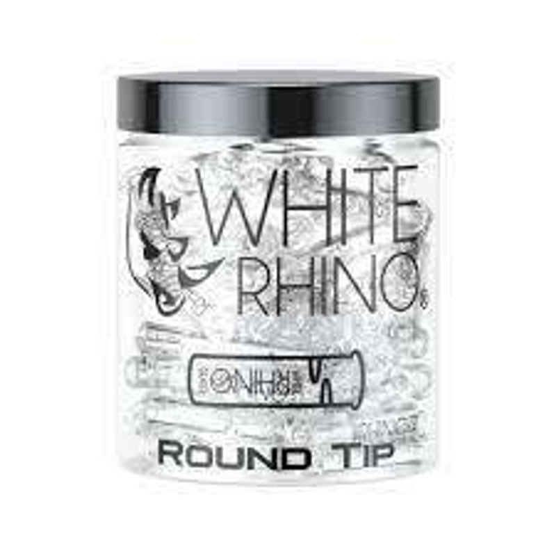 White Rhino 9mm Ceramic Round Tips - 100ct