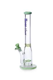 H142B  Hoss Triple Inline Stemless with Colored Accents 16 Inch