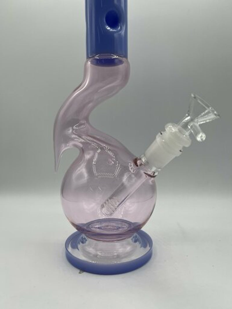 12" Haute Dual Shade Glass Zong