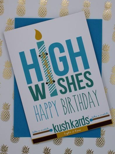 SC Kushkard High Wishes Birthday Card