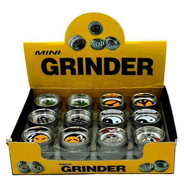 2-Piece Mini Grinders - 24 Pack
