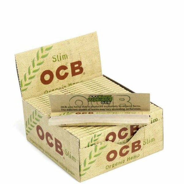 OCB Organic Hemp Slim Rolling Papers 50ct
