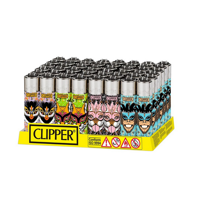 Clipper Carnival Lighters - 48ct
