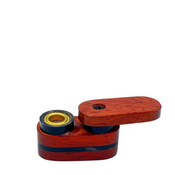 Retro Wooden Pipe Wooden Hand Pipe 2 Inch 3ct