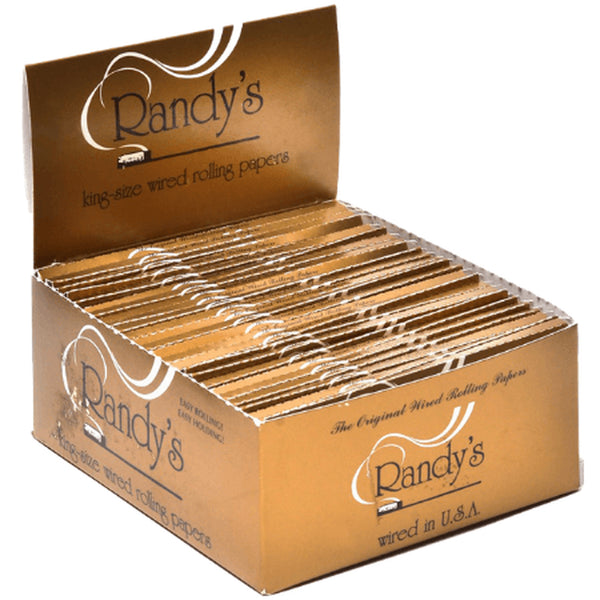 RANDYS WIRED KS P 25 Randy's Wired King Size Rolling Papers 25ct