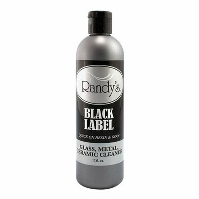 SC Randy's Black Label 12 oz Glass Cleaner Bottle