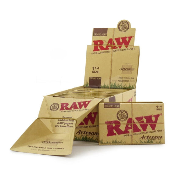 Raw Artesano Organic 1 1/4 Rolling Paper 15 Ct