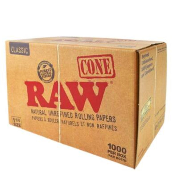 RAW Classic 1 1/4 Cones - 1000ct