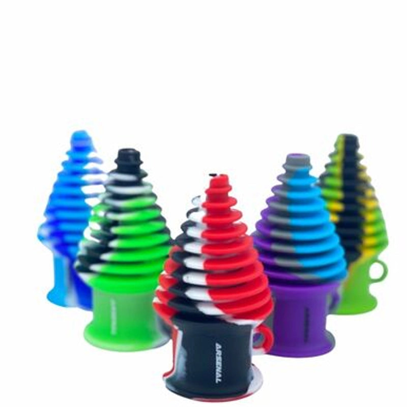 Arsenal Assorted Colours Silicone Bong Mouth Piece