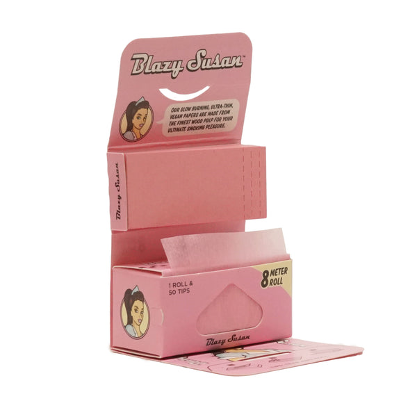 SC Pink Blazy Susan High Roller Kit Rolling Papers