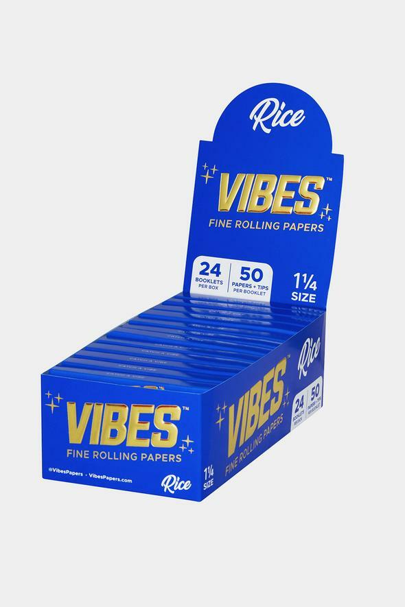 Vibes Rice 1 1/4 Papers and Tips 24ct