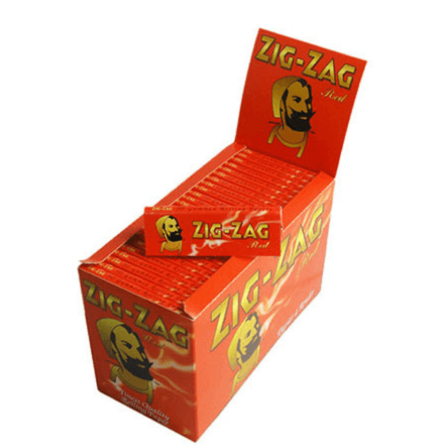 Zig Zag Red Single Cigarette Papers 100ct